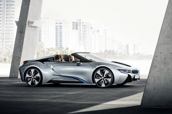 BMW i8, a few days after the start of production