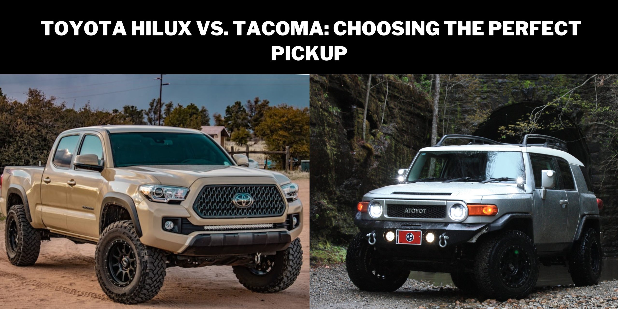 Toyota Hilux vs. Tacoma